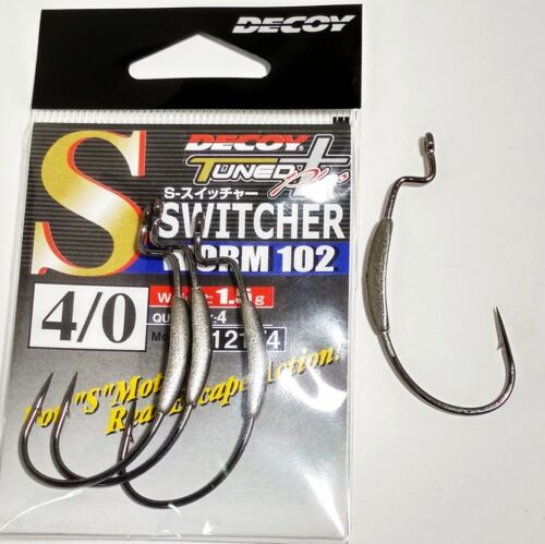 Decoy worm 102s worm switch size #4//0 1.5gr centre weight s action