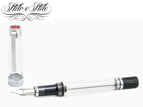 Twsbi VAC700R Stift Füllfederhalter VAC 700 Clear Demonstrator Brunnen Pen