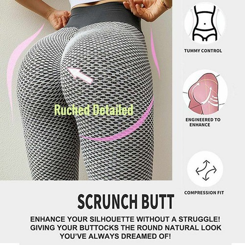 Clothing & Accessories Women Sports Anti Cellulite Butt Lift Leggings Booty  Running Yoga Pants Trousers Women's Clothing