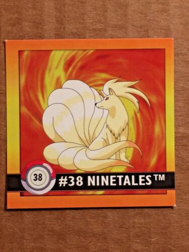 Details about  / Pokemon 1999 Artbox Series 1 Stickers Ninetales 38 FREE SHIPPING!