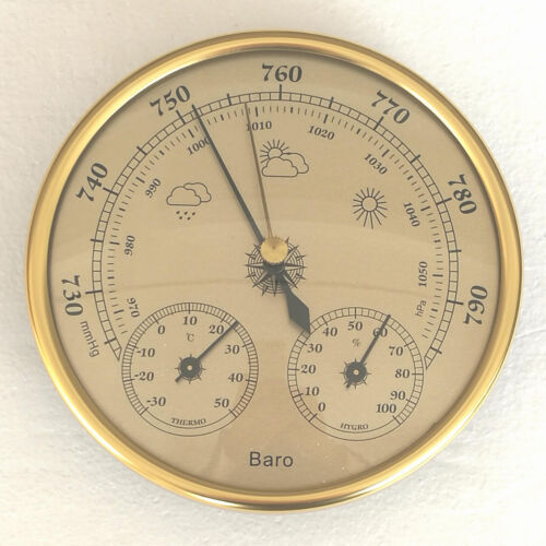 Barometer Thermometer Hygrometer Barometer Clock For Weather Station 
