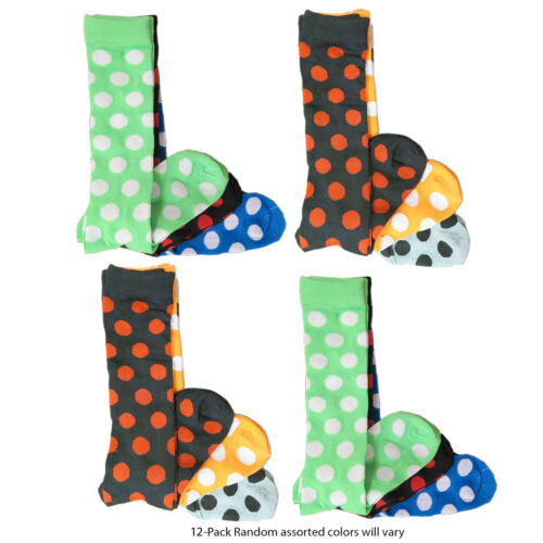 Details about   New Women's Assorted Bright Color Knee High Polka Dot Cotton Socks Size 9-11 