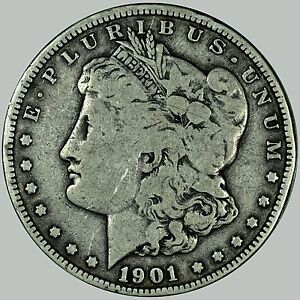 1901-O $1 Morgan Silver Dollar | eBay