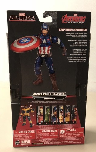 Captain America Marvel Legends Infinite Avengers BAF Thanos Action Figure SEALED