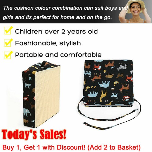 Portable Baby Dining Chair Pad Child Highchair Soft Cushion Kids Seat Cushion