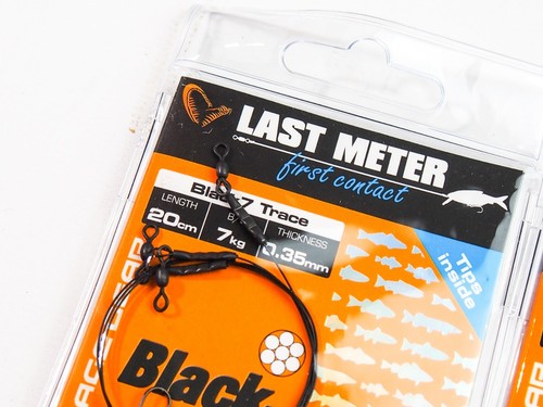 5 Pcks Savage Gear Noir 7 Trace 20 cm 7 kg 0.35 mm-Crazy donner des prix