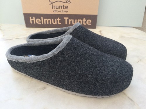 Clogs aus Filz Profils. aus dem Erzgebirge mit Fußbetteinlage zum herausnehmen