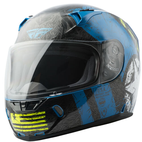 Free Dark Shield Fly Racing Revolt Snell M2015 DOT Motorcycle Karting Helmet