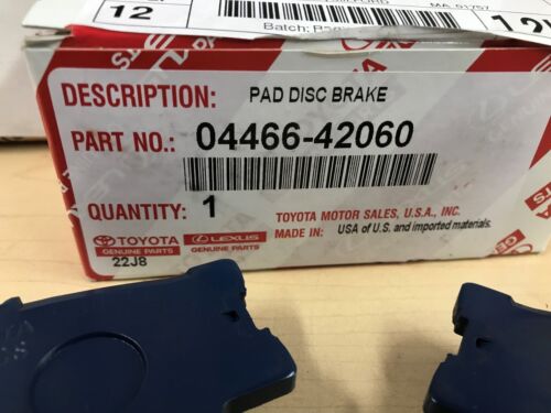 2006-2018 RAV4 Rear Brake Pads NEW genuine Toyota OEM 04466-42060
