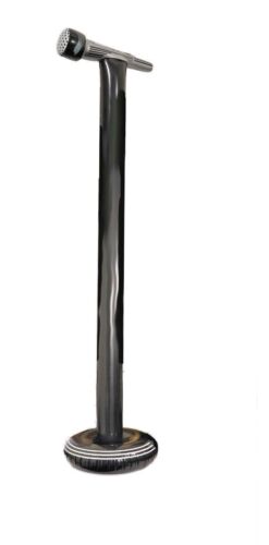 Black Inflatable Microphone /& Stand Trusted UK Seller approx size 125cm