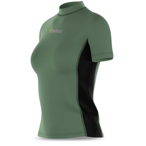Ladies Running Short Sleeve Top Athletic Armour Women Jogging Base Layer Gym 