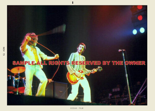 THE WHO 1973 QUADROPHENIA TOUR  1973 color 5x7 Snapshot Type photos Rare