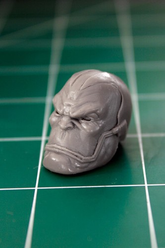 Custom Resin The First Mutant Head Cast for 1:12 scale Apocalypse Closed mouth