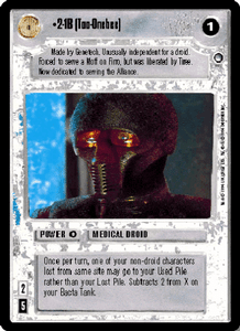 Mint Star Wars CCG 2-1BHoth Limited BBNear Mint