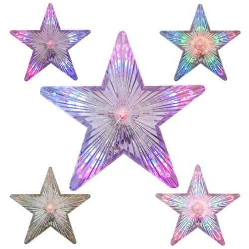 DEL étoile Polaire 230 V Changement De Couleur Sapin Pointe leuchtstern Sapin de Noël