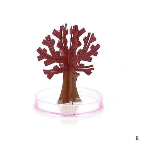 Magisches Wachsender Kristallbaum Desktop Kirschblüten Lernspielzeug Z2J1