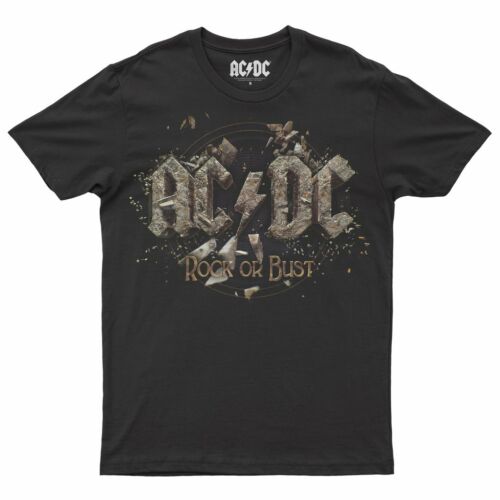 AC//DC European Tour 2016 T-shirt Uomo Official Licensed