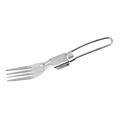 Camping Picnic BBQ Folding Cutlery Party Outdoor Travel Spork Fork Spoon