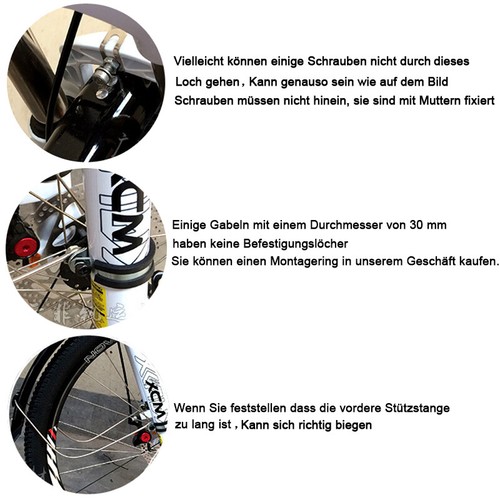 MTB 700C Fahrrad Durable Kotflügel vorne und hinten Set Cycling Fahrrad Fenders