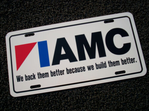 American Motors LICENSE PLATE TAG 1968 1969 1970 1971 1972 1973 1974 1975 1976