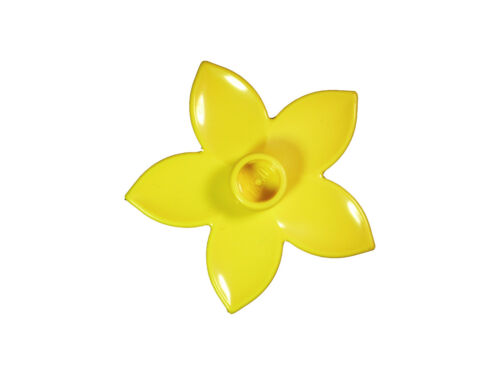 LEGO DUPLO 10 pièces Jaune Fleurs Nouveau Fleur en jaune fleur plantes Plante 
