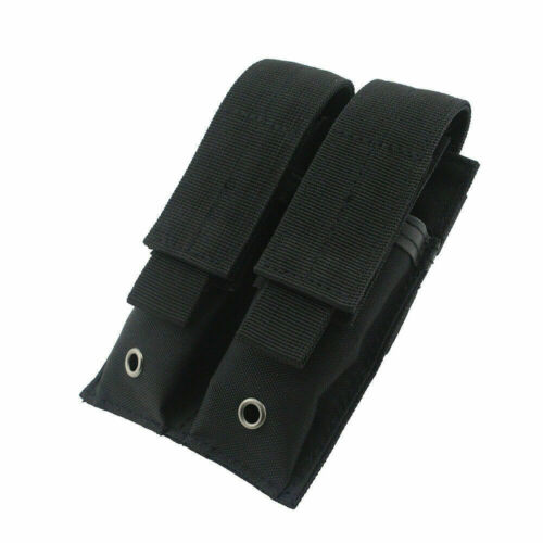 DOUBLE MAGAZINE POUCH FITS GLOCK 17 19 22 23 24 26 27 28 34 35 BY FOX TACTICAL