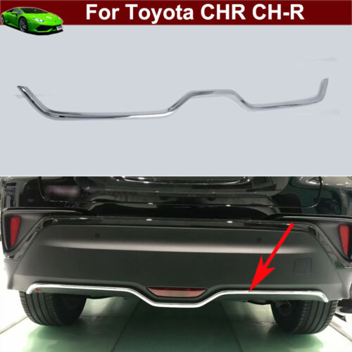 1pcs Car Rear Bumper Lip Cover Trim Molding Trim for Toyota CHR C-HR 2017-2021