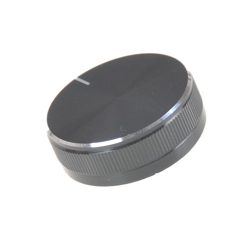 1PC Black Aluminum Volume Control Knob Amplifier Wheel 30*10mm necbTEUS
