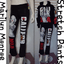 Marilyn Monroe w// California Republic Cali Bear Leggings Stretch Yoga Pants Sz L
