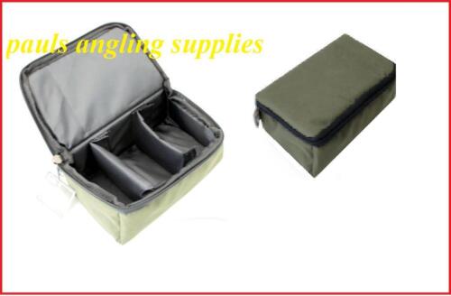 Fishing Lead Weight Storage Bag 3 Compartments for inline distance  all leads