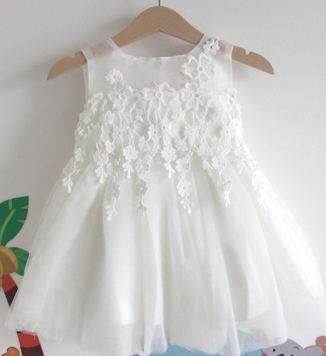 Taufkleid Babykleid Spitze Tüll Gr 68-92