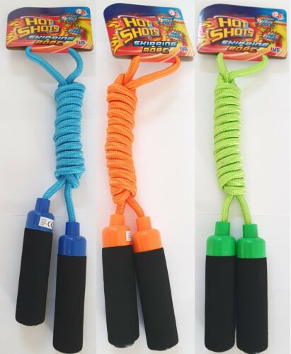 Details about  / Kids Skipping Rope With Soft Handle Exercise Jumping Game Fitness UK Stock