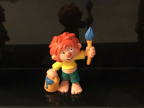 Bully Pumuckl mit Topf Pinsel Comicfiguren Meister Eder und Hand Bemahlt 5.