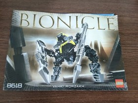 LEGO BIONICLE: Vahki Rorzakh Set #8618 (Used: No canister, minor wear & tear)