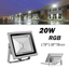 20W LED Floodlight RGB Outdoor Garden Spotlight Remote Control IP65 Waterproof