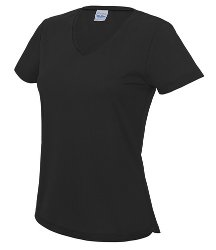 UV Protection Many Colours AWDis Just Cool Girls V NECK WICKING T-SHIRT UPF 30