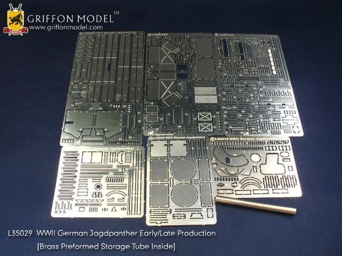 Griffon L35029 1//35 WWII German Jagdpanther Early//Late Production Detailing Set