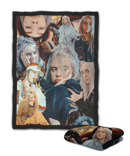 Billie Eilish Collage Blanket ( KIDS / MEDIUM / LARGE )