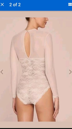 New M/&S Rosie for Autograph French Design Lace with Silk Trims Body Size 12