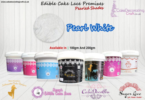 Ideal For Cakes and Cupcakes Decoration Cake Lace Mix Powder and Premix