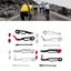 1Pair Ultra-light Aluminum Alloy V-brake Long Short Arm for Folding Bike Bicycle