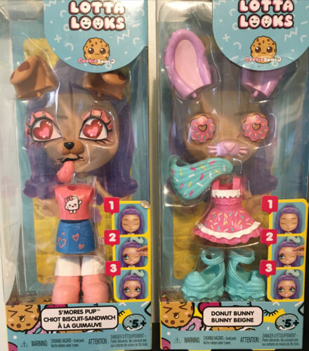 NIP. 1 Details about  / Lotta Looks 1 Donut Bunny Mood Pack S’mores Pup /&