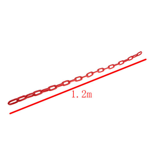 Durable Soft Plastic Coated Iron Swing Chain Swing Rope Swing Accs 1.2M Red