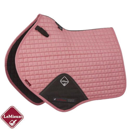 LeMieux Luxury Suede Close Contact Jumping Event Square Saddle Pads
