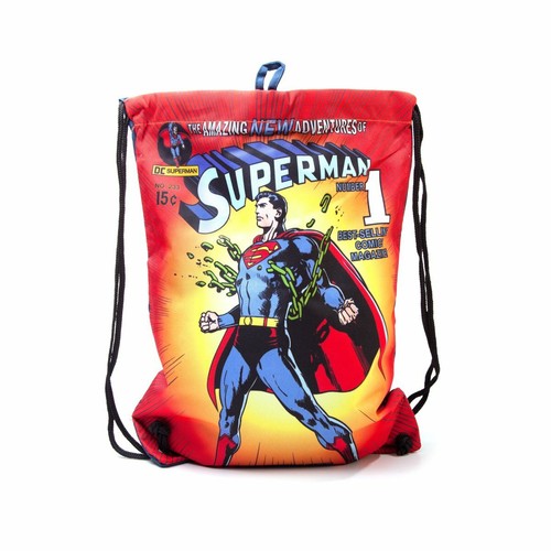 Superman Sac De Gym Pour Enfants Enfants École Sport Gym Cadeau Cadeau 2019//2020