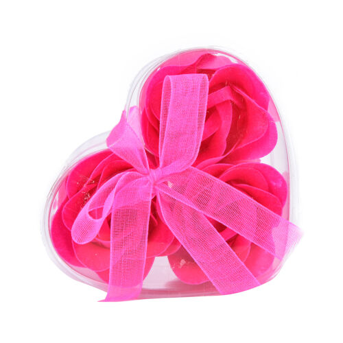 3x parfum corps de bain coeur rose pétale cadeau de mariage fav TRFR