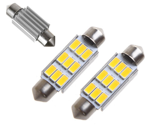 8x Warmweiß 42mm 5630 SMD 9LED Soffitte Sofitte CANBUS Innra Lampe Deutsche Post 