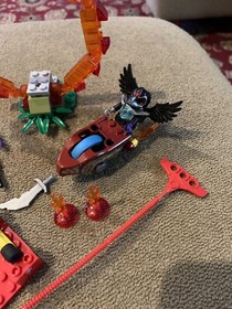 LEGO #70100 CHIMA Ring of Fire 100% complete With Manual (BH)