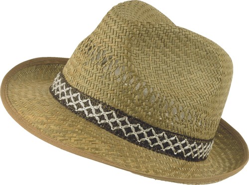 Bullstar messieurs chapeau de paille original taille 55