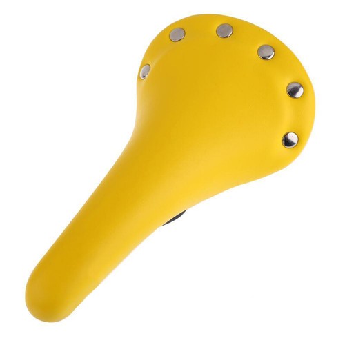 replacement Vintage Bike Saddle Comfort Bicycle road Cycling Seat Rivet Cushion